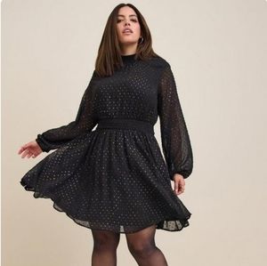 Torrid Rainbow Texture Dress